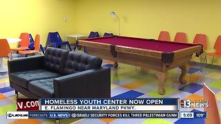 Homeless youth center now open in Las Vegas