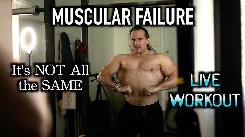 NOT ALL MUSCULAR FAILURE is EFFECTIVE
