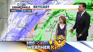 Meet Emily! She's our weather kid of the week