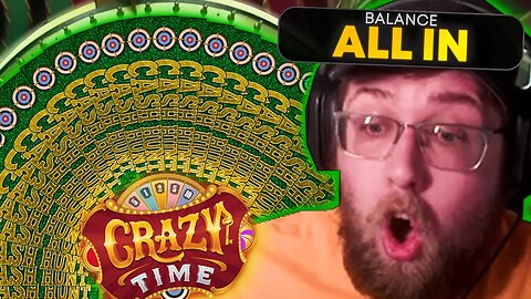 TOP WIN ON CASH HUNT CRAZY TIME GAME SHOW! (ALL IN)