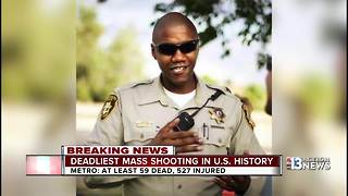Las Vegas community mourns loss of off-duty officer following shooting