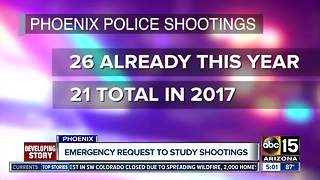 Police chief wants study of officer-involved shootings in Phoenix