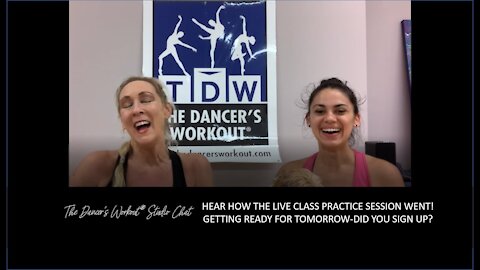 HEAR HOW THE LIVE CLASS PRACTICE SESSION WENT! GETTING READY FOR TOMORROW! DID YOU SIGN UP YET?