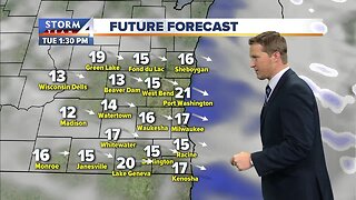 Snow moves out New Year's Eve