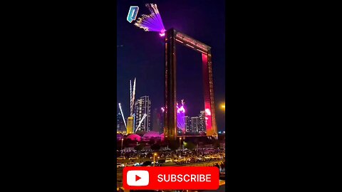 Burj Khalifa and DF fireworks in Dubai