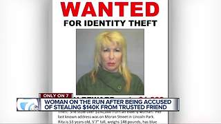Metro Detroit woman wanted for identity theft, stealing from the older woman