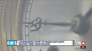 Florida legislators push to make daylight savings time year-round