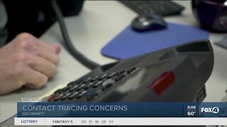 Contact tracing concerns in Lee County