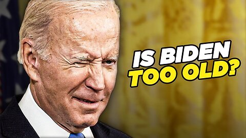 New Poll Says Biden is Too "Senile" To Be President