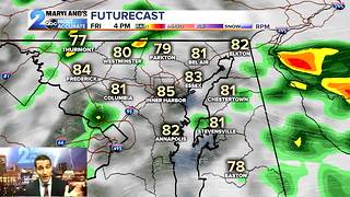 Rain Chances Increase Into The Weekend