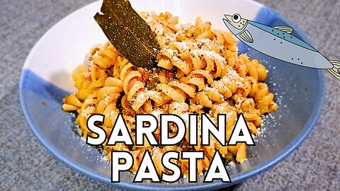 Pasta and Sardines in Tomato Sauce (low budget!)