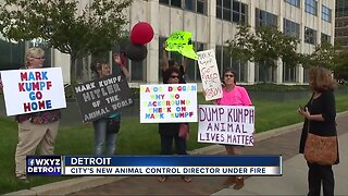 Detroit's new animal control director under fire