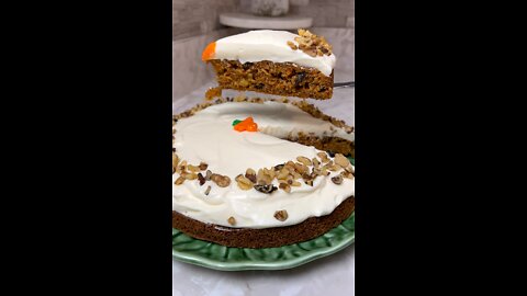 Carrot Cake with Whipped Cream Cheese Frosting