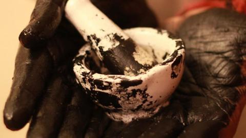 Ink Made Out Of Air Pollution