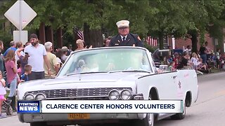 Clarence Center honors volunteer firefighters in annual parade