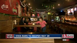 Council Bluffs bars to reopen May 28