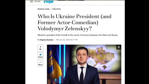 The current President of Ukraine is an actor/producer who created his own television show