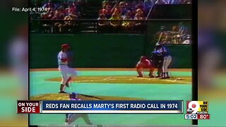 Fans recall Marty Brennaman's first radio call in 1974