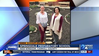 Good morning from Springdale Preparatory School!