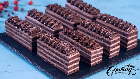 The Most Elegant Chocolate Layer Cake