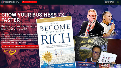 Robert Kiyosaki & Clay Clark | Four Steps to Business Success 1) Find Problems Your Ideal & Likely Buyers Have 2) Solve Problems for Your Ideal & Likely Buyers 3) Sell Solutions to Your Ideal & Likely Buyers 4) Nail It & Scale It