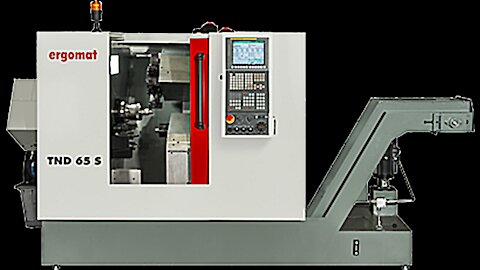 TND 65 S - Simultaneous C axis milling with both spindles