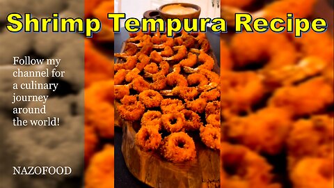 Shrimp Tempura Recipe: Crispy Delights from the Sea-4K | رسپی میگو سوخاری بوشهری
