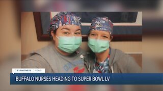 Four Buffalo nurses surprised with tickets to Super Bowl LV