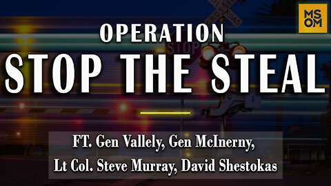 Operation Stop The Steal with Gen Vallely, Gen McInerny, Lt Col. Steve Murray, David Shestokas