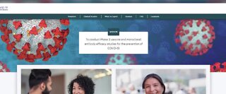 Website launches for vaccine trials