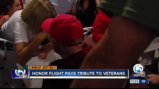 Honor Flight veterans return home