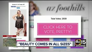 Plus-size Tempe model fights to win beauty pageant