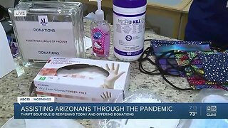 Thrift boutique reopens to help Arizonans through pandemic
