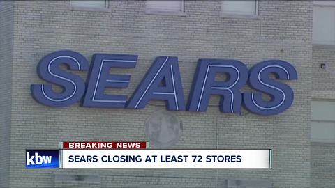 Sears to close 72 stores because of low profit