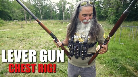 LEVER GUN RIG! tacticalgear #soegear #nylontacticalgear #cowboy #chestrig