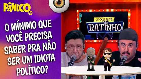 OLAVO DE CARVALHO BOTOU O PAU NA MESA BRANCA DO RATINHO SOBRE A POLARIZAÇÃO ENTRE LULA E BOLSONARO?