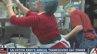 Salvation Army prepares for annual Thanksgiving Day dinner