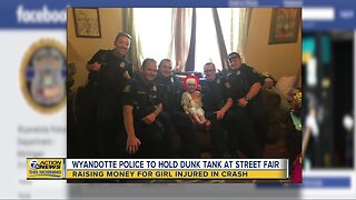 Wyandotte police to hold dunk tank at street fair