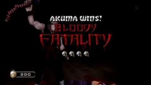 Mortal Kombat: Armageddon Play As Akuma
