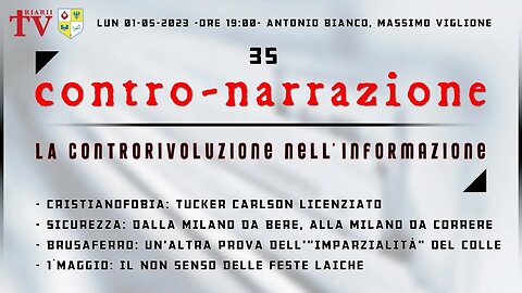 CONTRO-NARRAZIONE NR.35. ANTONIO BIANCO, MASSIMO VIGLIONE