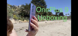 OnePlus 9 Winter Mist Unboxing