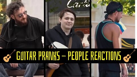 Guitar Prank Compilation - People Reactions #2