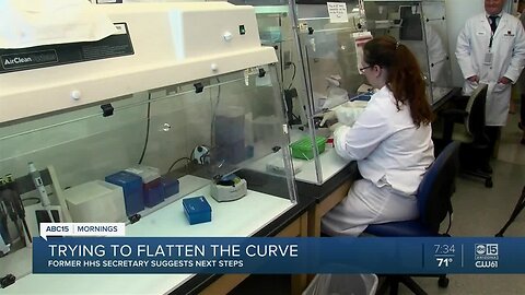 Former HHS secretary suggests next steps for flattening the curve