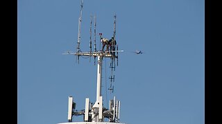 Tower Climb - 220mhz Antenna Install