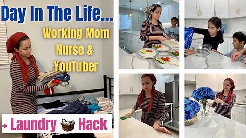 Day In The Life Of A Full Time Working Mommy, Nurse & YouTuber Orthodox Jewish Routine Sonya's Prep