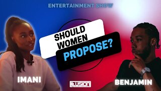 "Should WOMEN PROPOSE?" - Imani talks different challenges in upbringing, relationships and more!