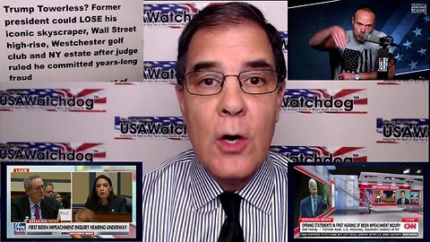 USA Watchdog: Trump Wins & Loses, Dan Bongino: The Biden Impeachment Inquiry Has Begun | EP970