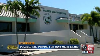 County leaders consider paid parking on Anna Maria Island