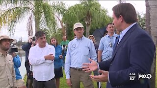 Governor DeSantis meets with company combating blue green algae in Southwest Florida