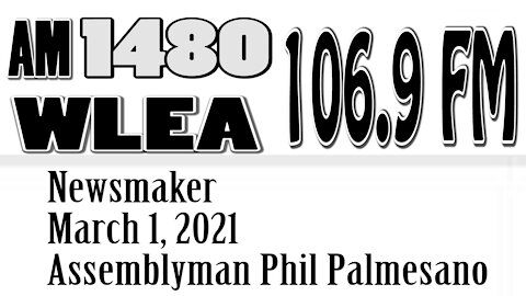 Wlea Newsmaker, March 1, 2021, Assemblyman Phil Palmesano